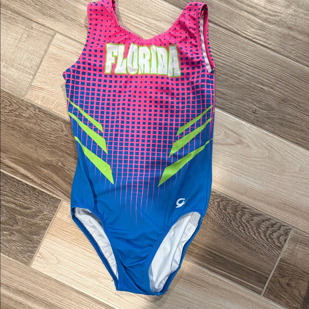 Florida REGION 8 LEOTARD AS - Pink and Blue WORN ONCE
